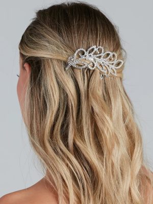 Vintage Glam Leaf Hair Comb