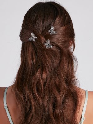 Winged Spirit Butterfly Hair Pins