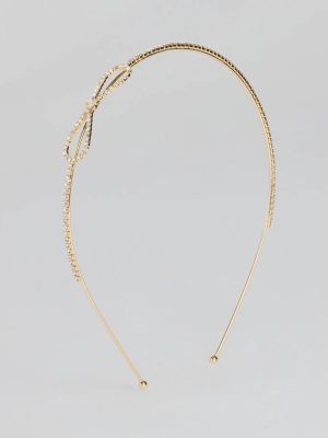 Adorable Glam Rhinestone Bow Headband