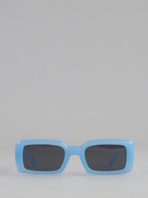No Paparazzi Please Rectangle Sunglasses