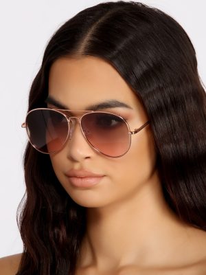 Bringing The Shade Ombre Aviators
