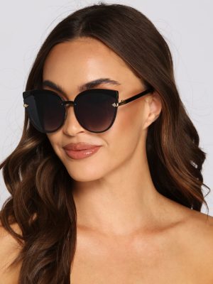 So Fab Cat-Eye Sunglasses