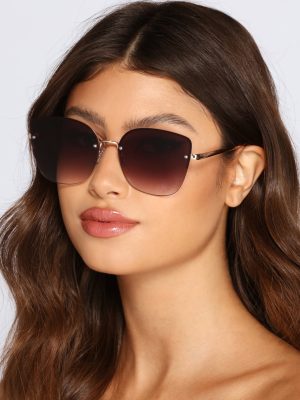 Stylish Details Ombre Sunglasses