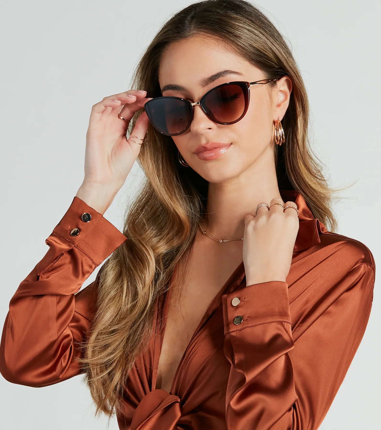 Chic Factor Oversized Sunglasses - Image 8