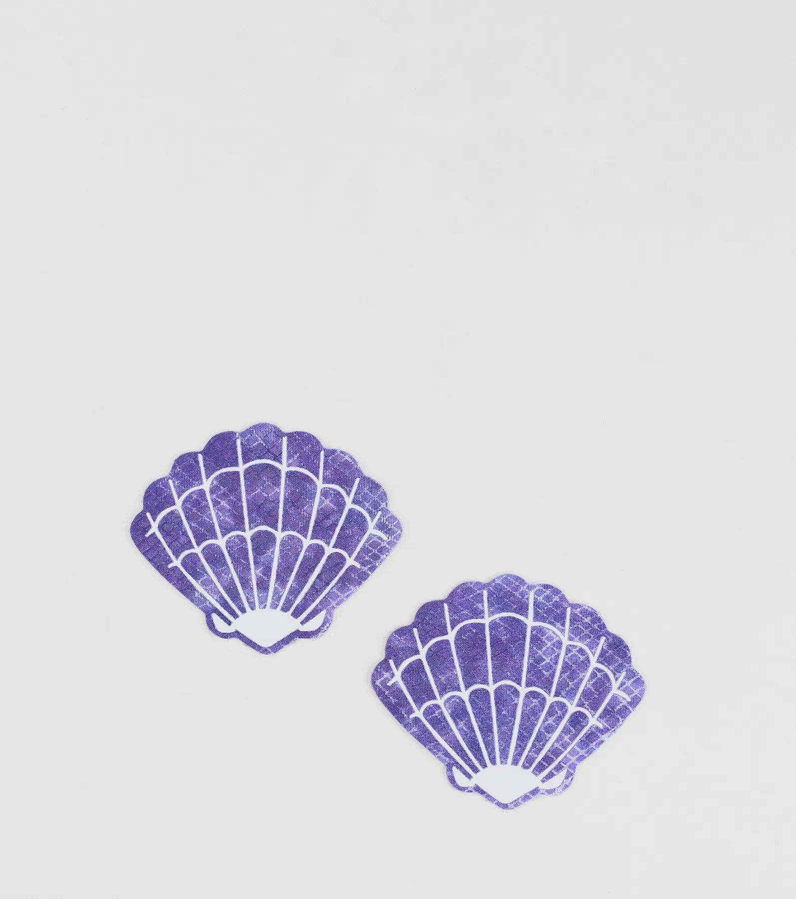 Mermaid Aesthetic Shimmer Shell Pasties