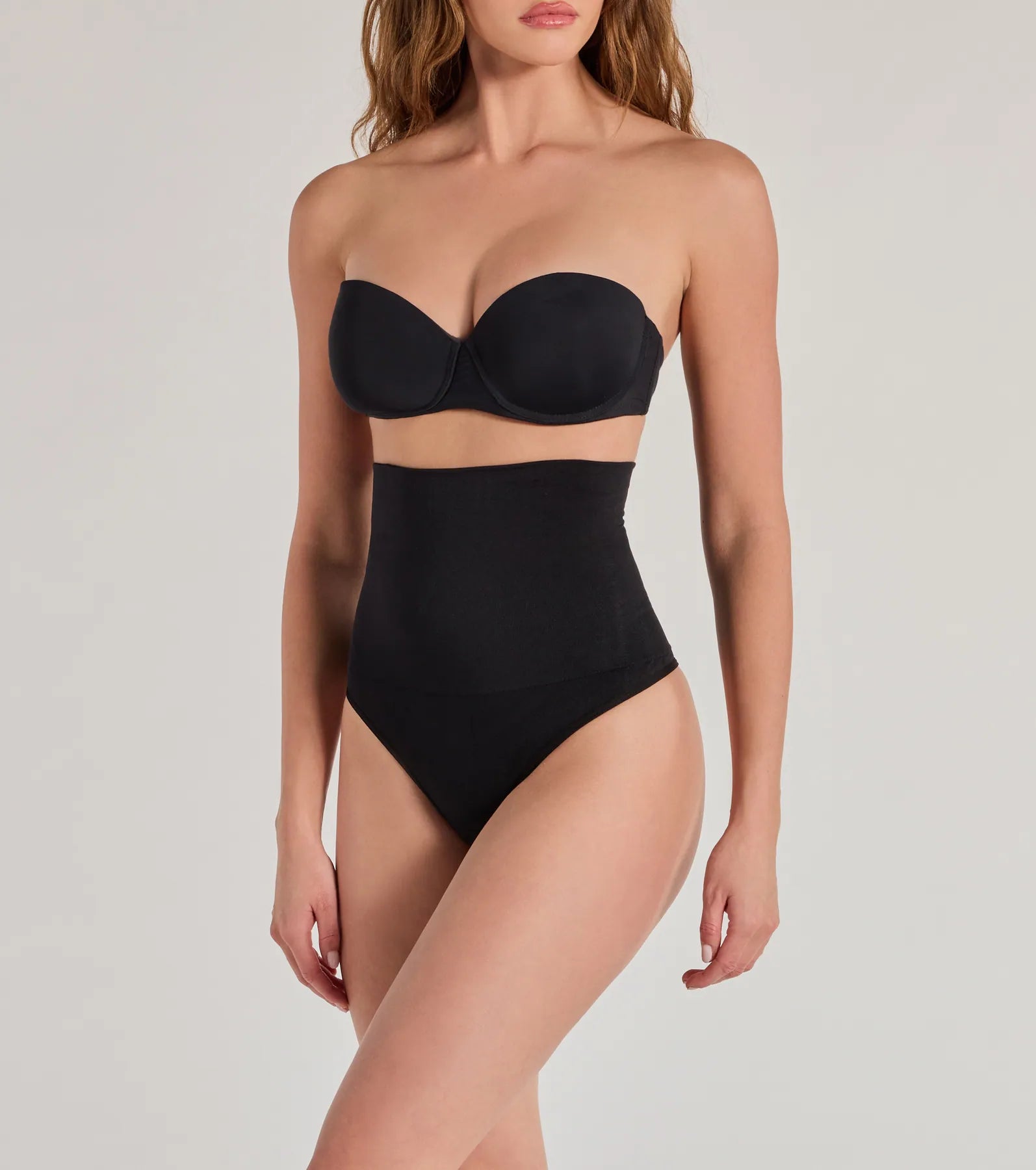 Smoothing High Waist Thong Shaper - Image 3