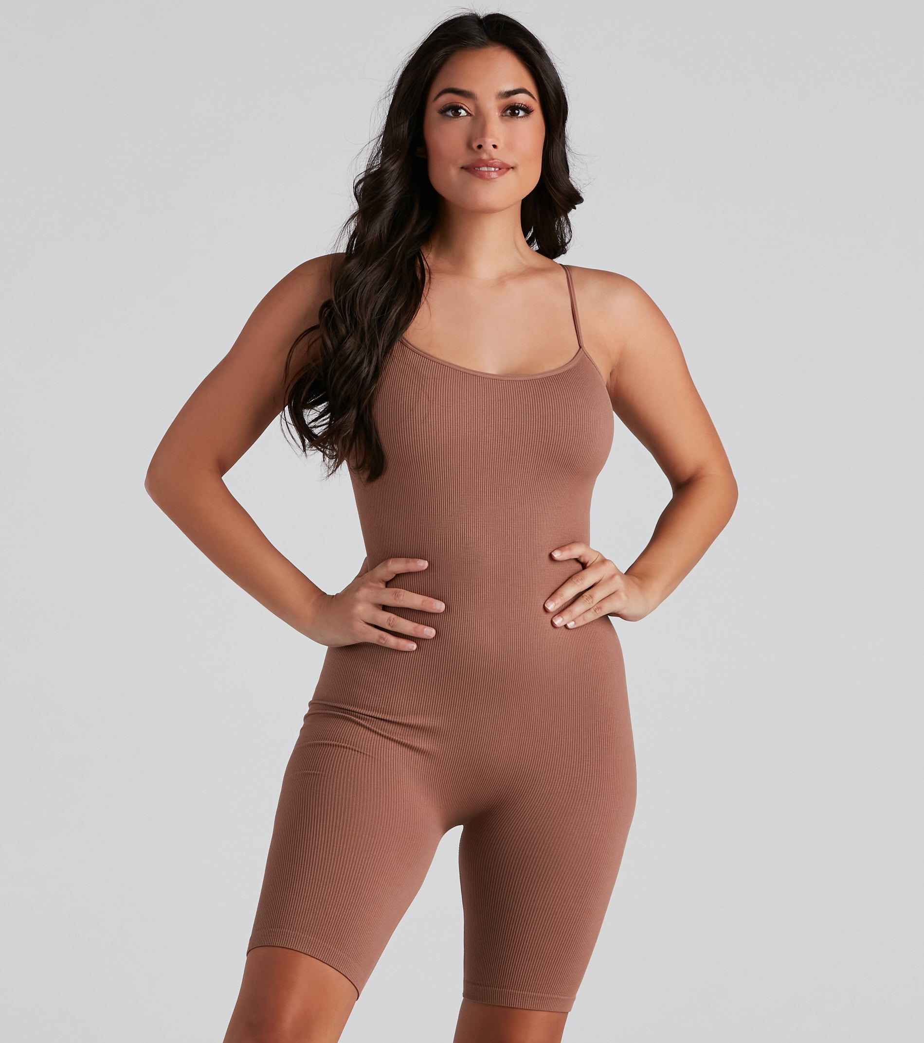 Tight Race Seamless Biker Romper - Image 5