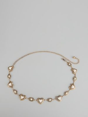 Sweetheart Charm Chain Belt