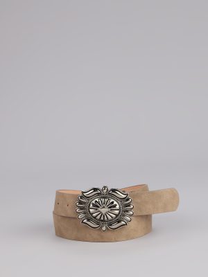 Trail Chic Faux Leather Belt
