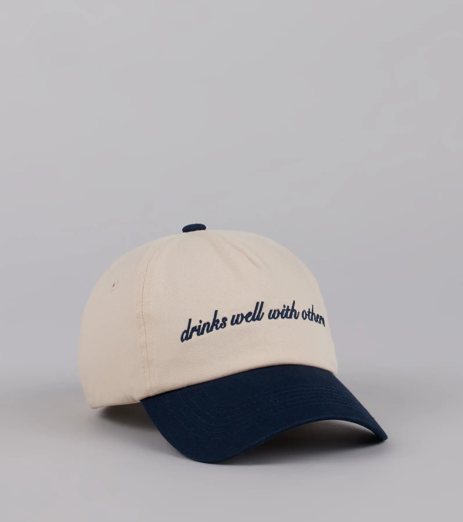 Drinks Well With Others Baseball Cap - Image 5