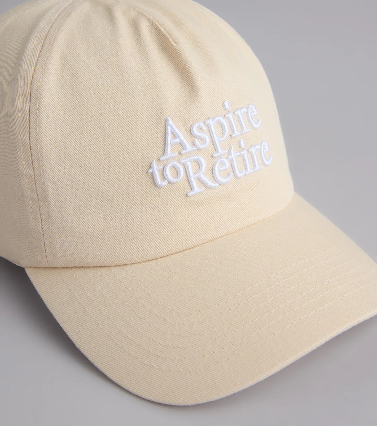 Aspire To Retire Baseball Cap - Image 2