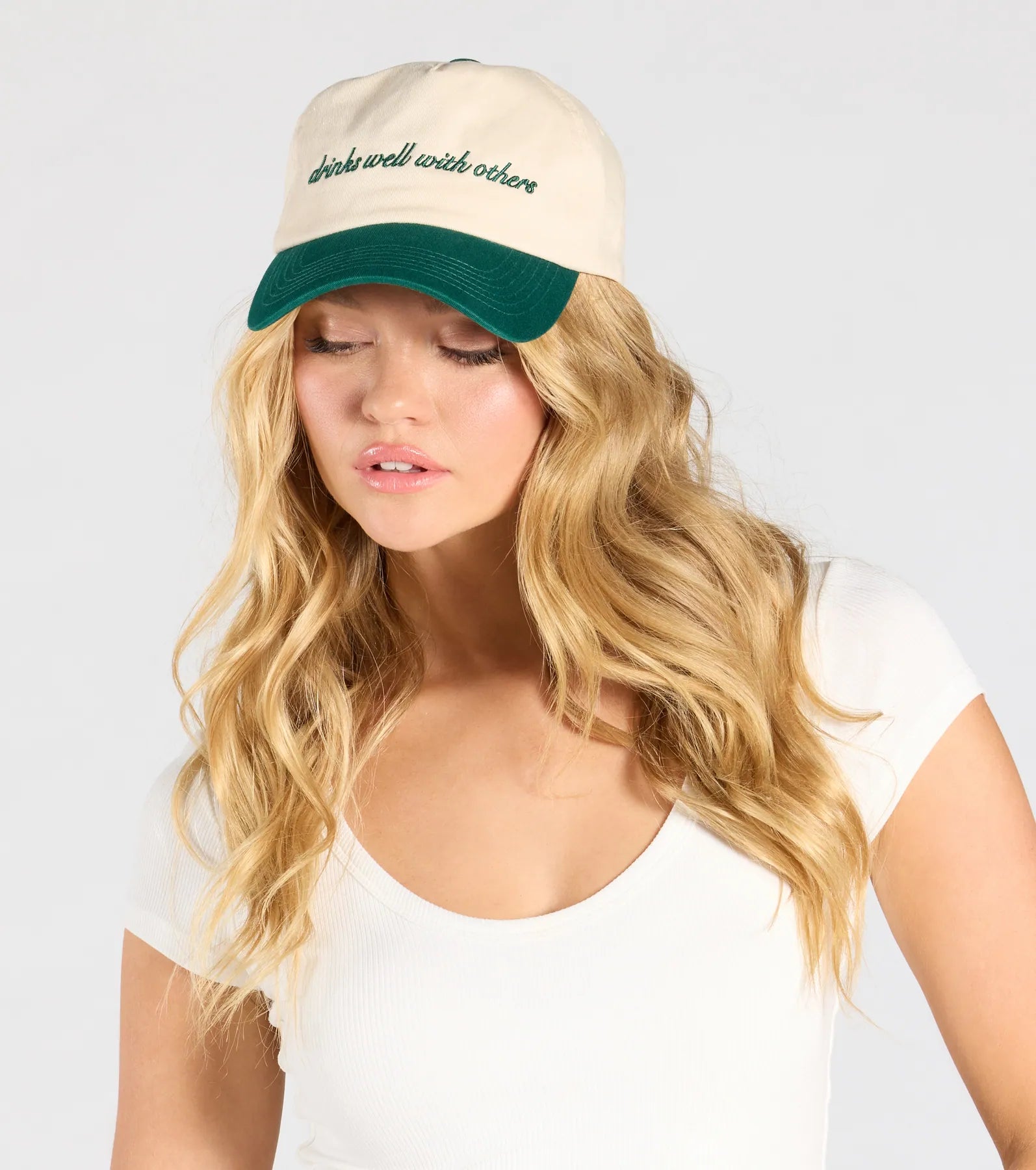 Drinks Well With Others Baseball Cap - Image 4