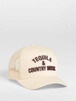 Tequila And Country Music Trucker Snap Back Hat