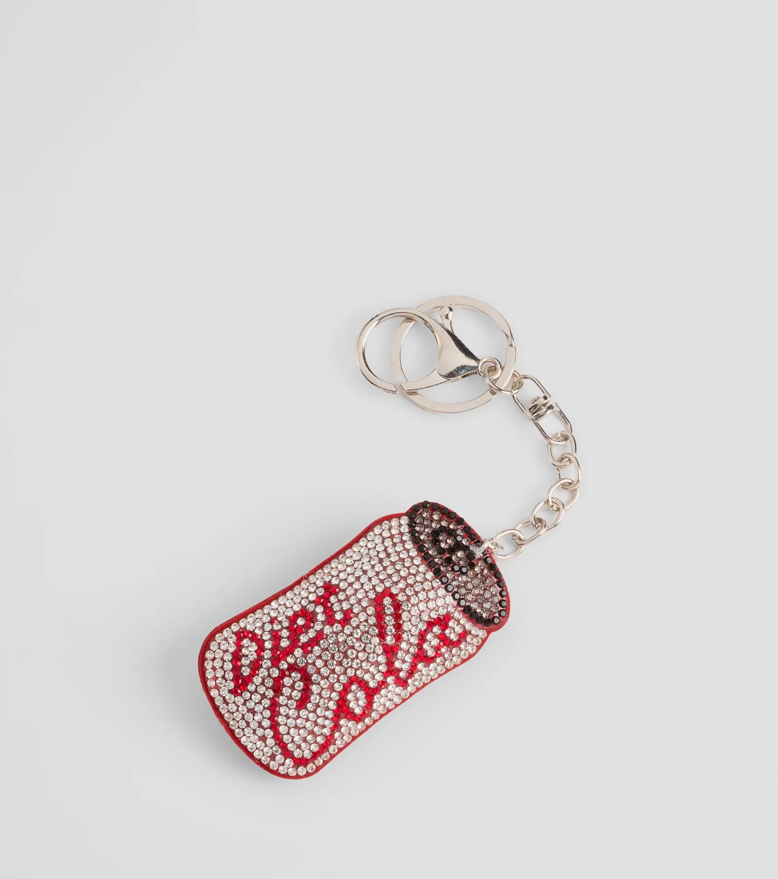 Rhinestone Diet Cola Puff Keychain - Image 2