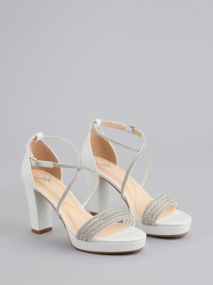 Made To Dazzle Rhinestone Platform Heels