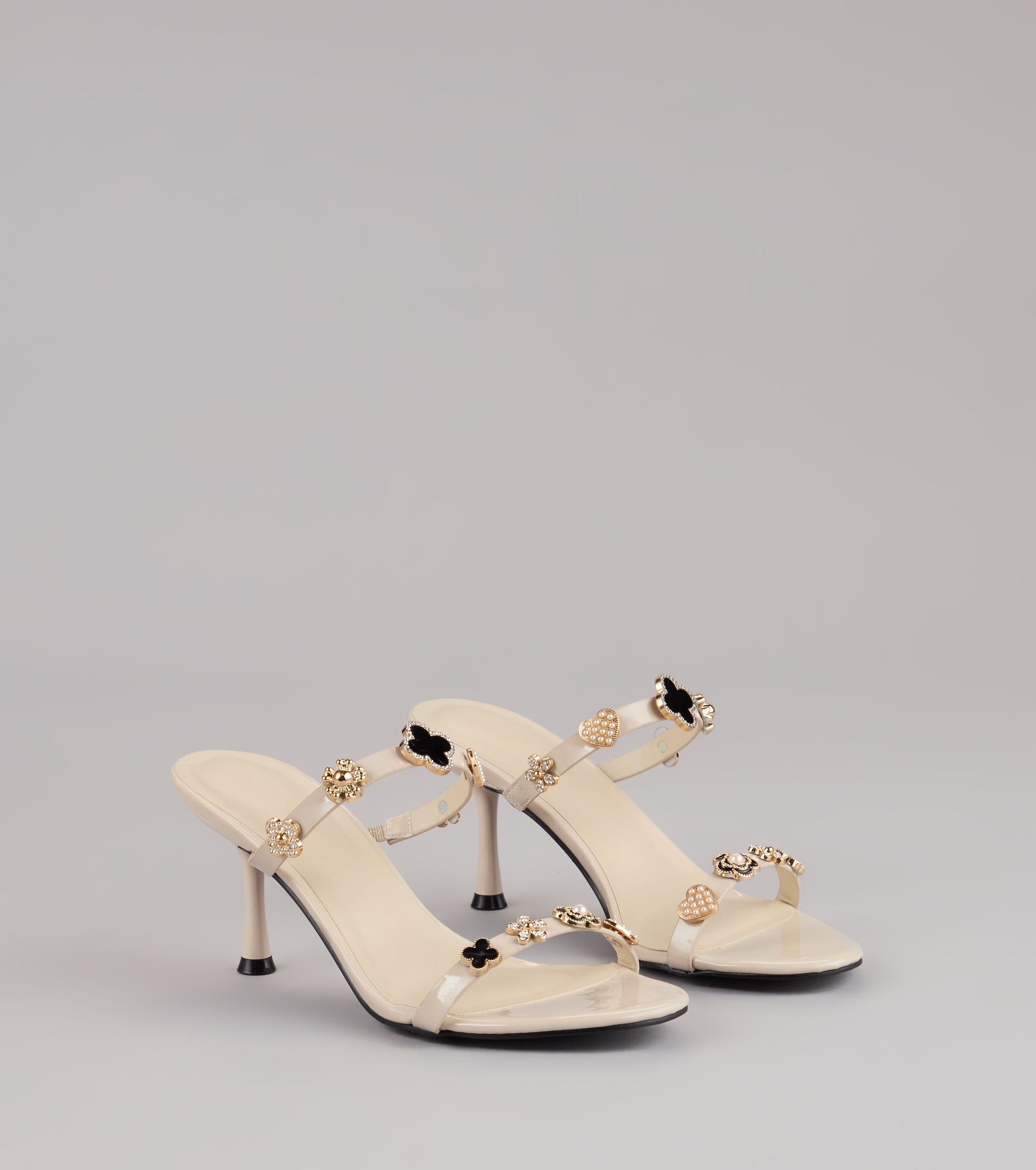 Out All Night Charm Strap Stiletto Heels - Image 10
