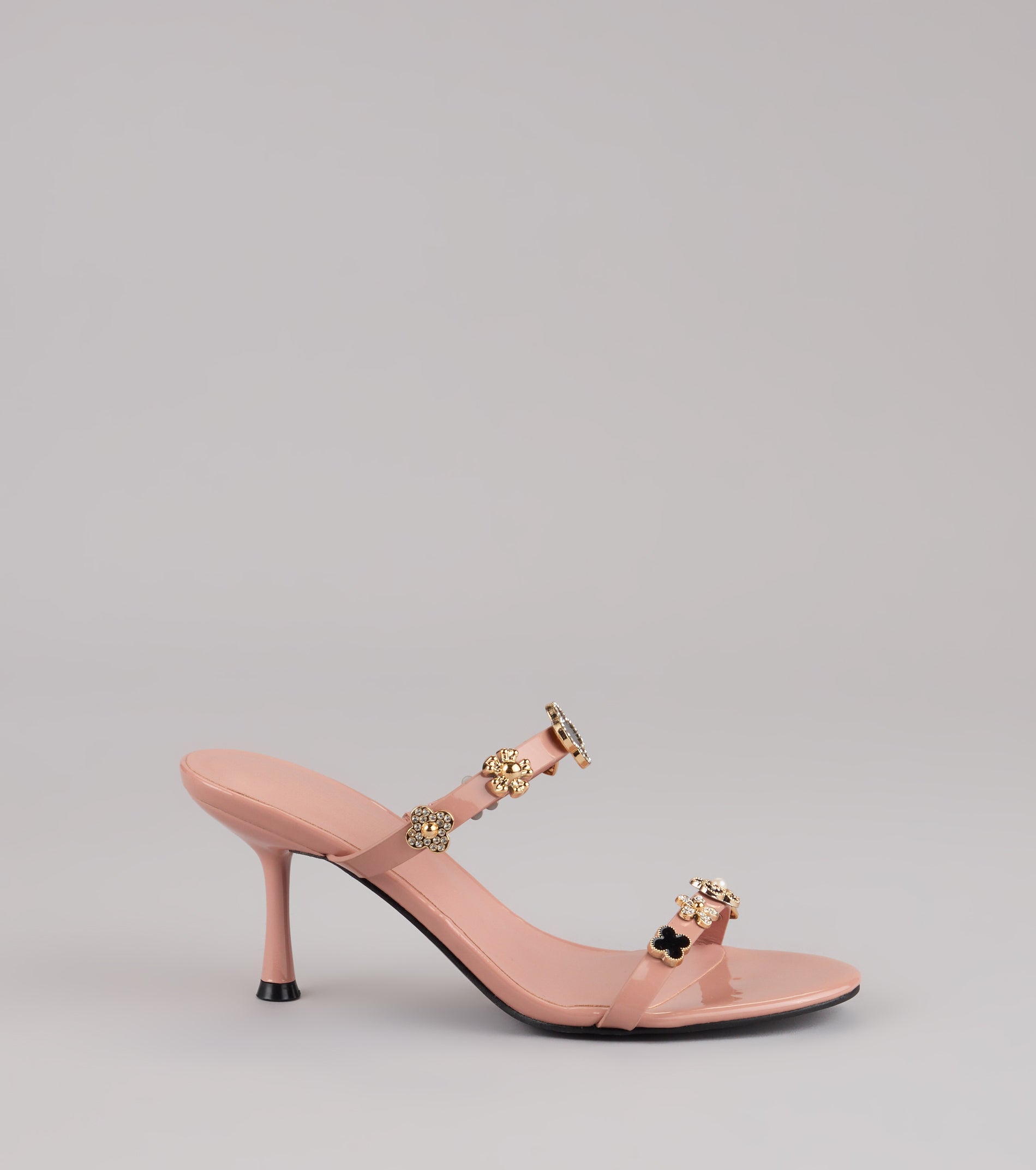 Out All Night Charm Strap Stiletto Heels - Image 7