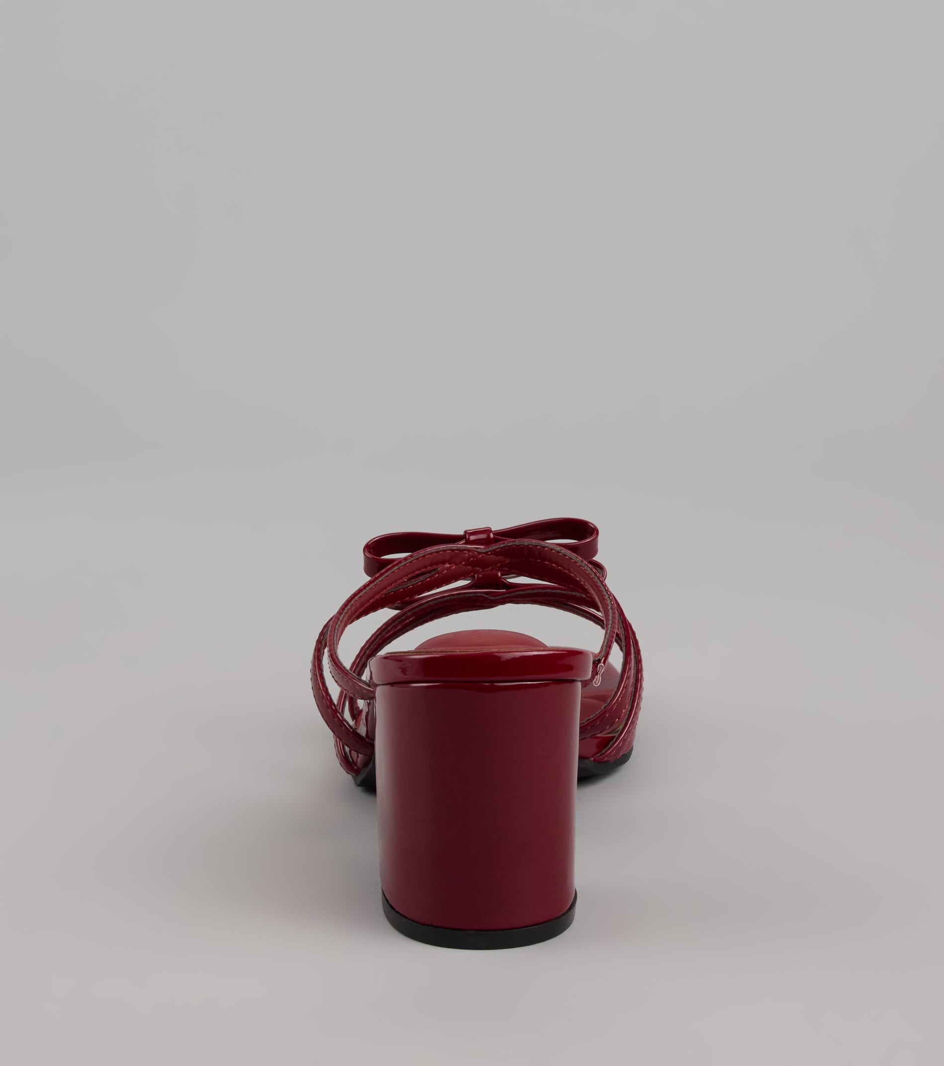 All Day Cute Bow Strap Block Heel Mules - Image 8