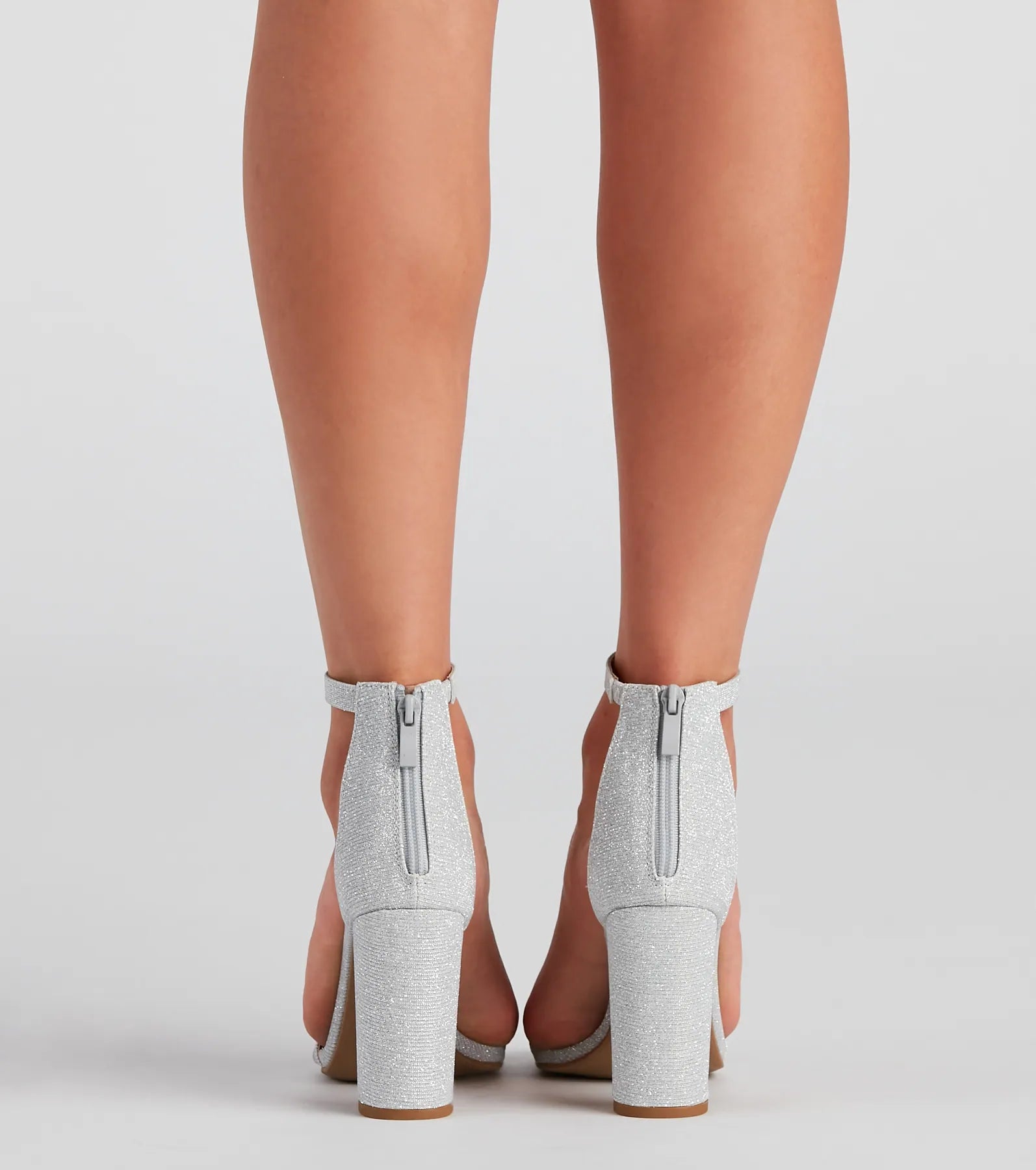 Step Out And Sparkle Glitter Heels - Image 2