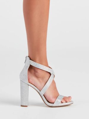 There She Glows Rhine Block Heels