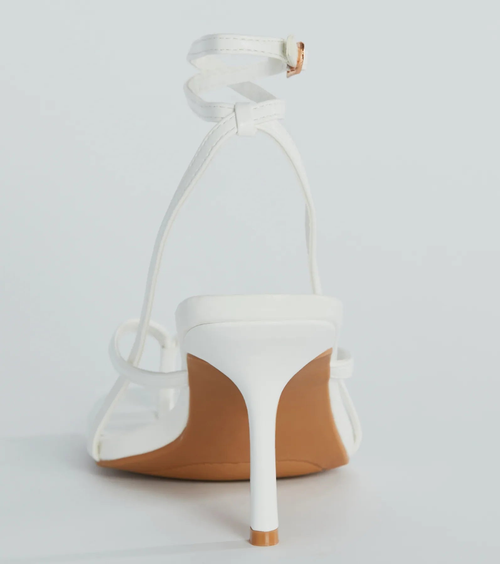Eye-Catching Pop Strappy Thong Stiletto Sandals - Image 8