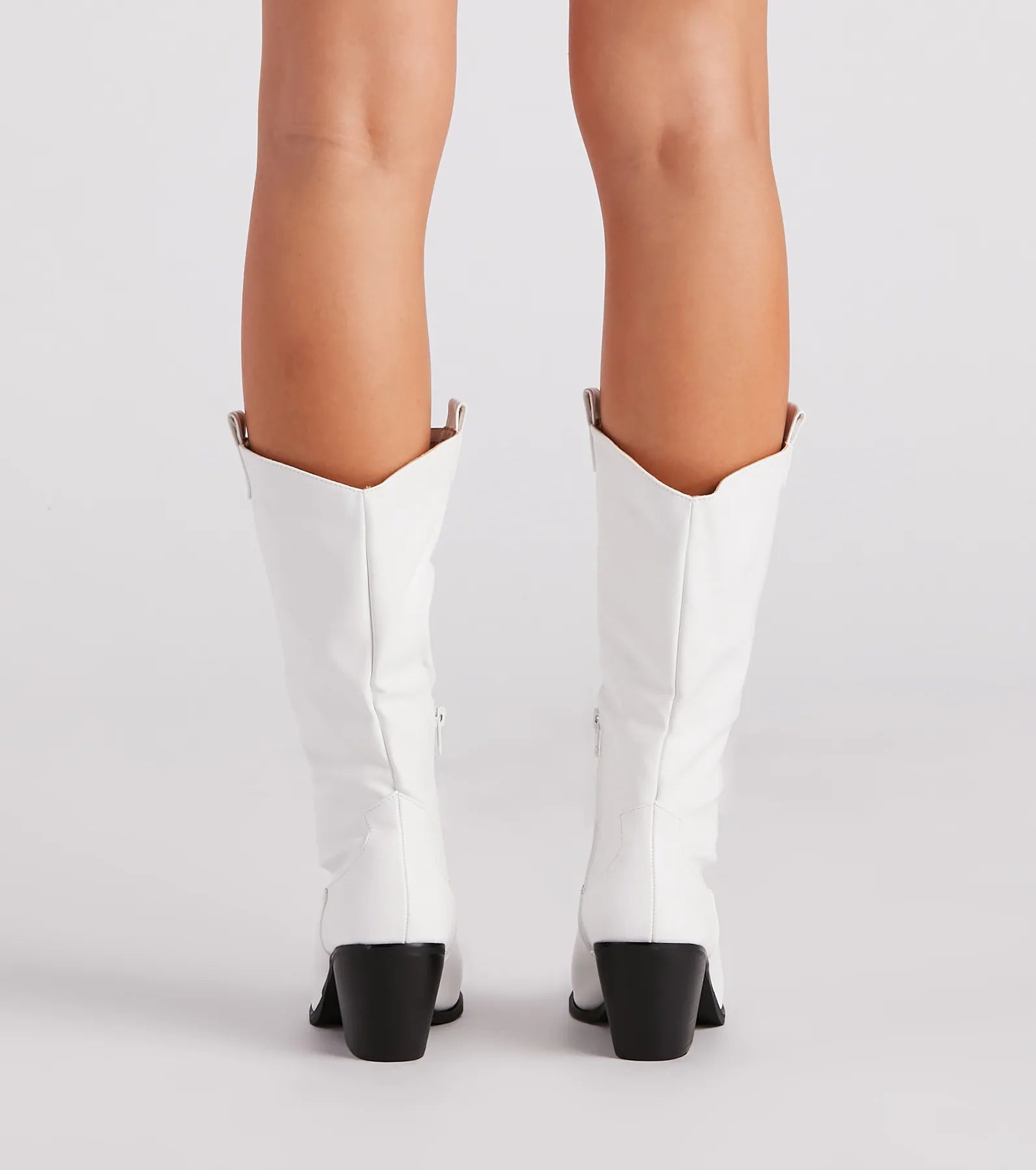 On A Western Kick Cowboy Boots - Image 8