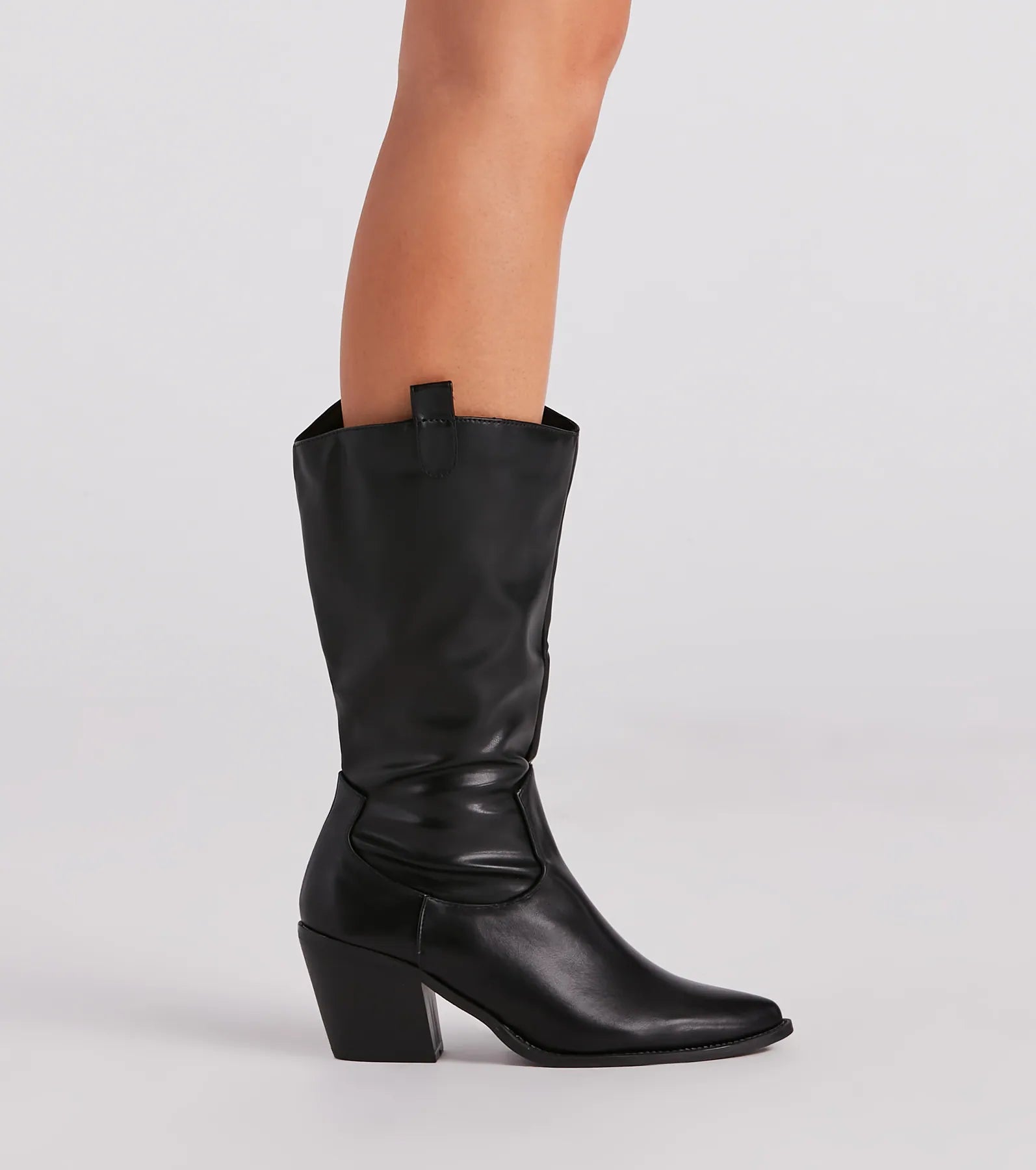 On A Western Kick Cowboy Boots - Image 3