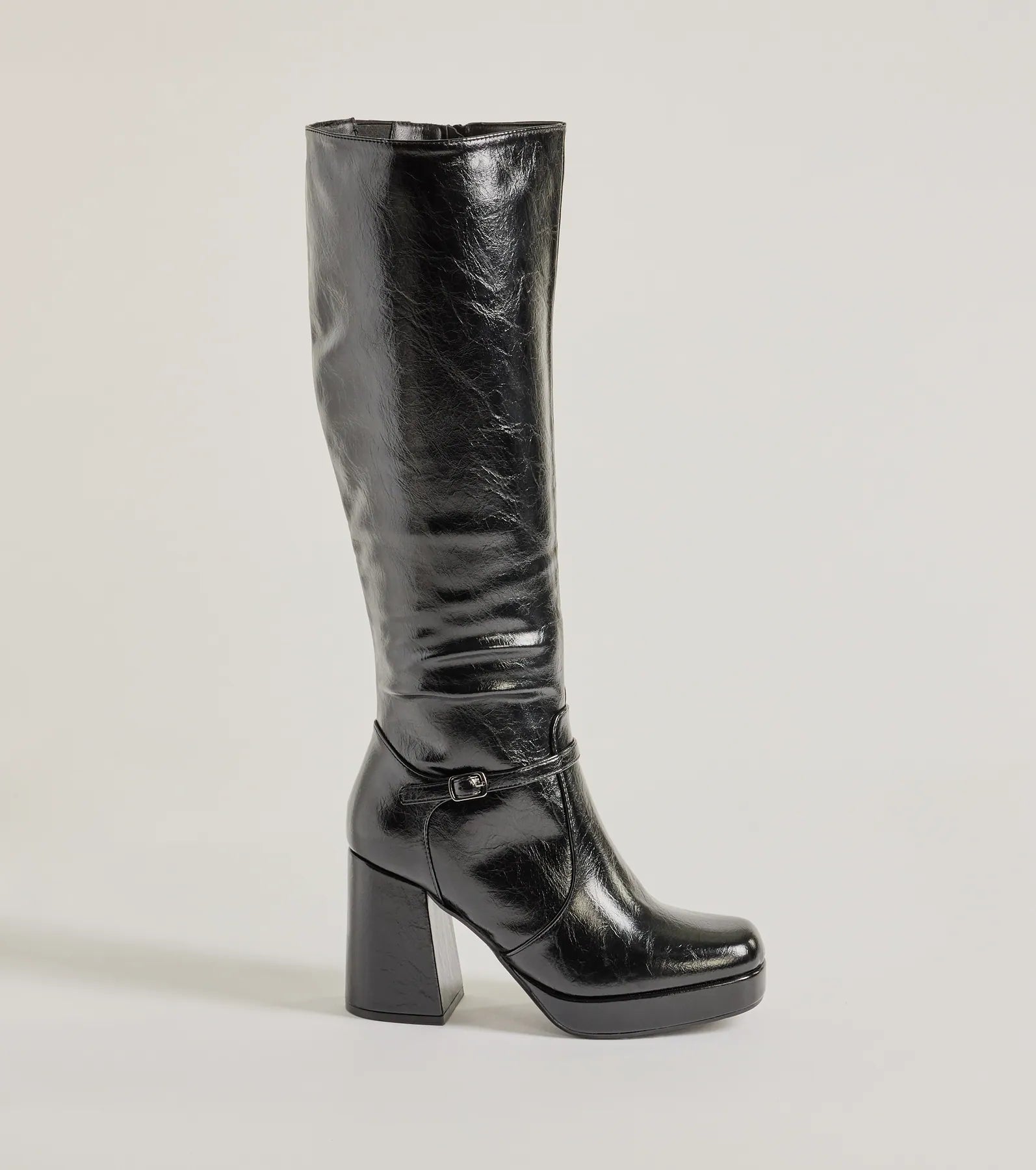 Made To Strut Faux Leather Under-The-Knee Boots - Image 7