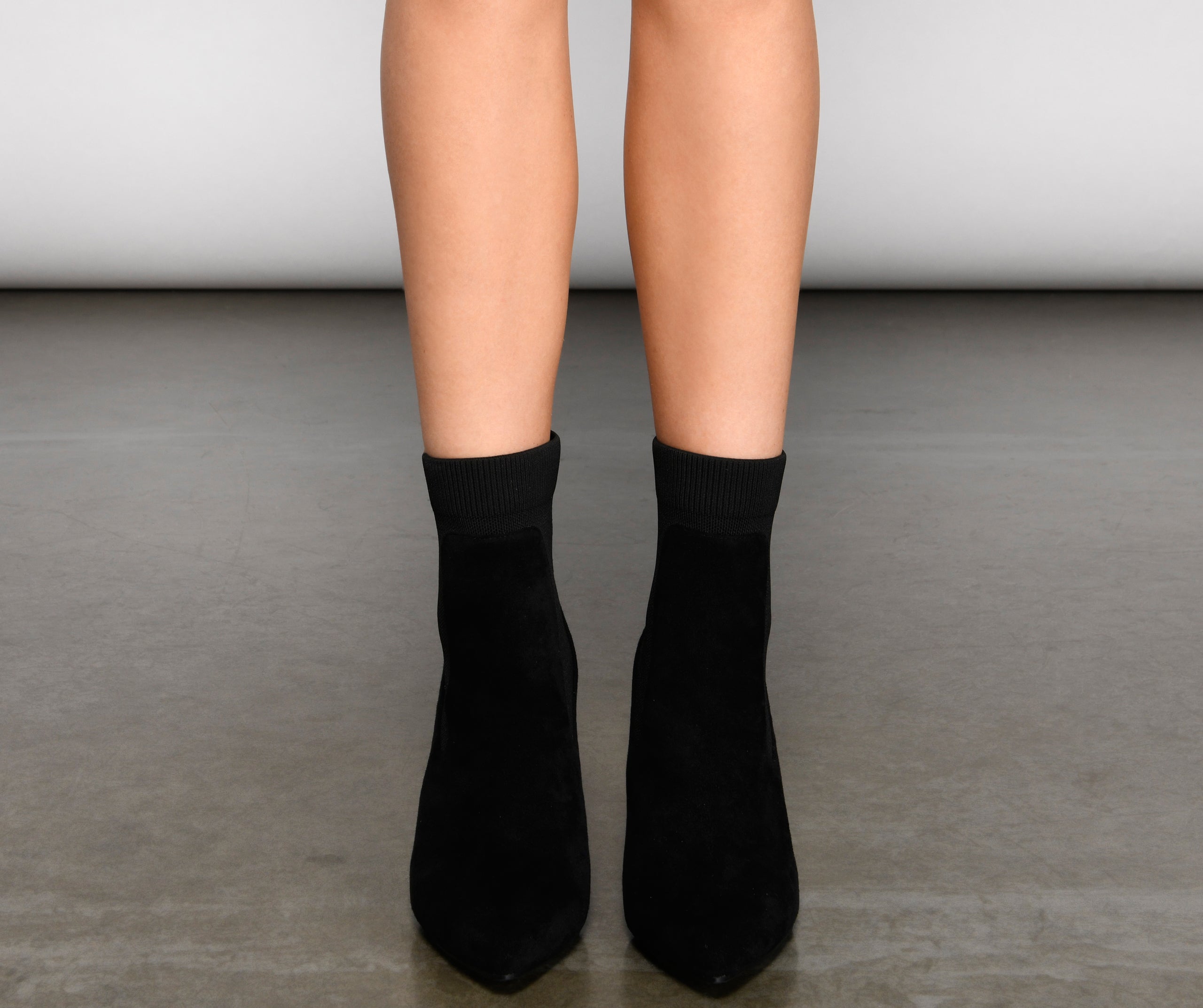 Fab Steps Pointed Toe Sock Booties - Image 2