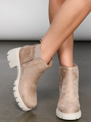 Trendy Chelsea Lug Sole Booties