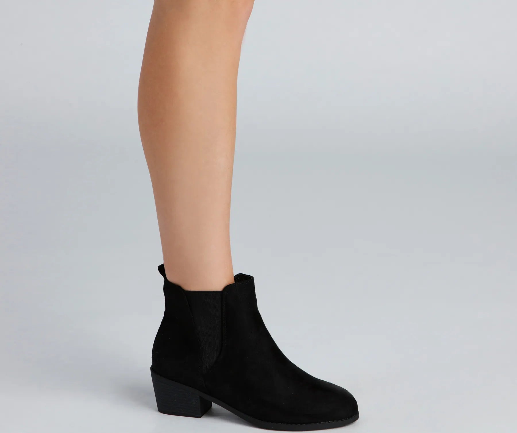 Chic Essential Low Heel Booties - Image 3