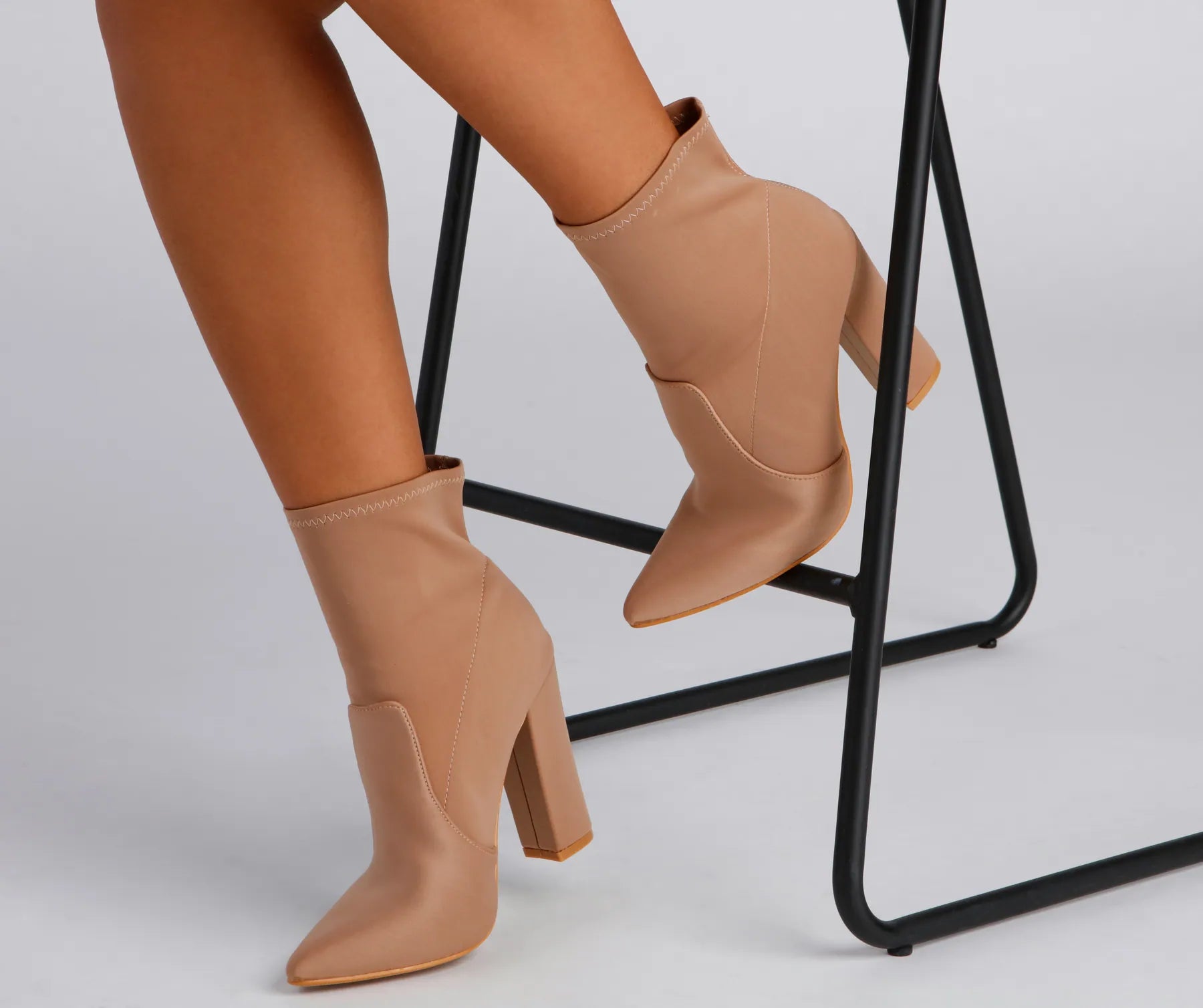 Style Staple Block Heel Booties - Image 6