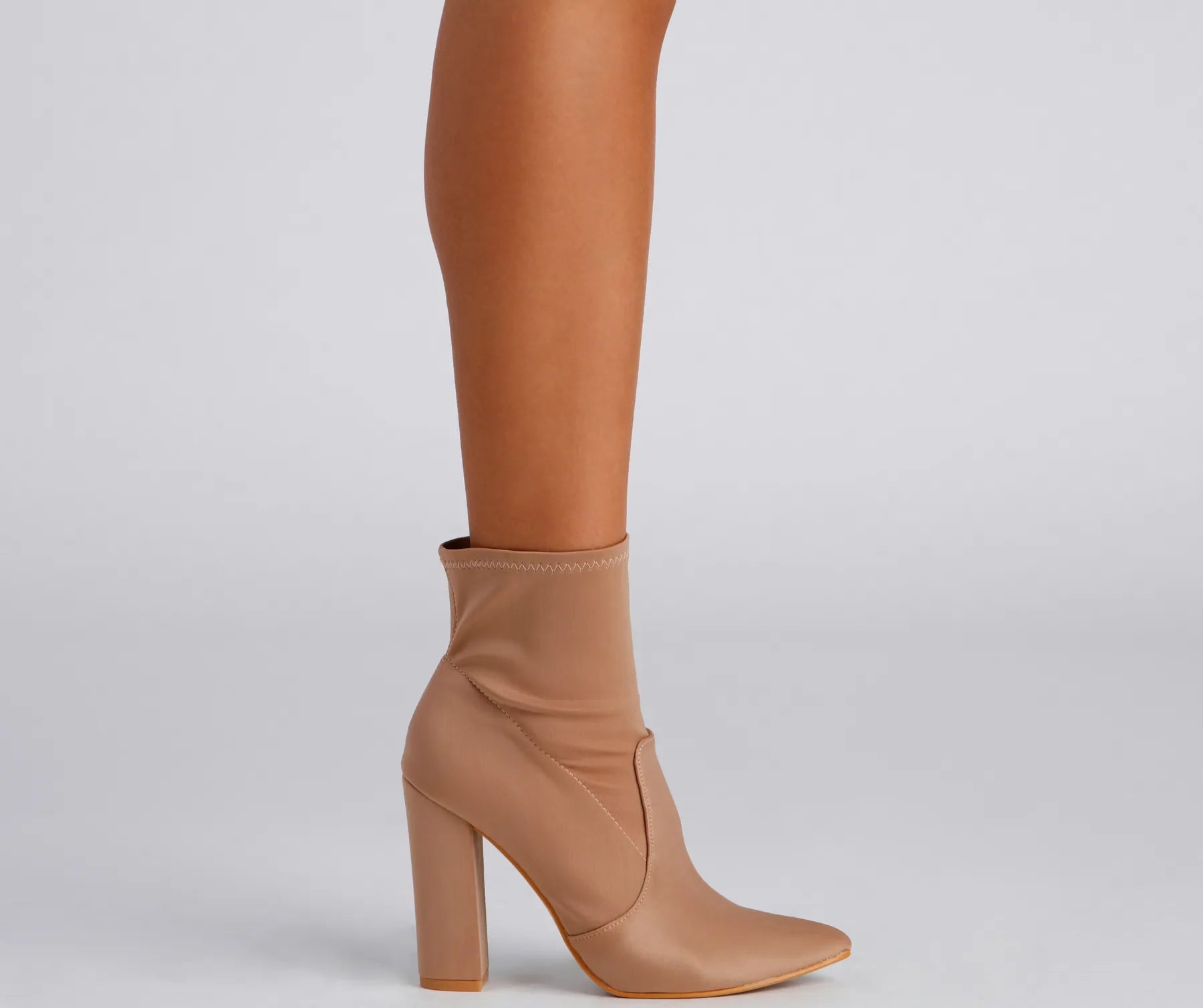 Style Staple Block Heel Booties - Image 8