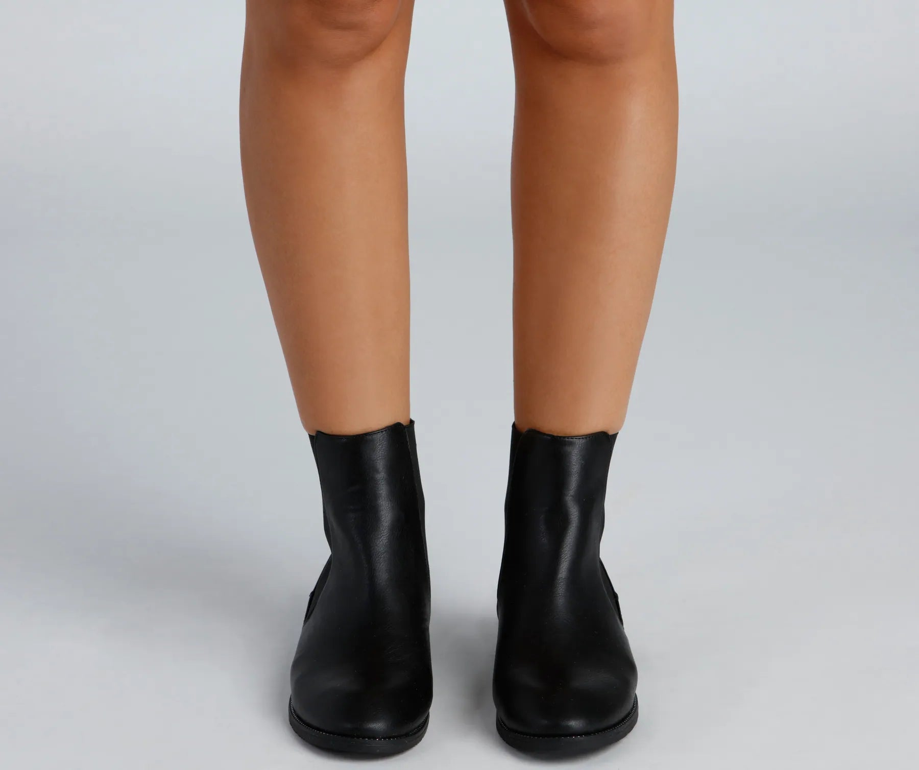 Chic City Girl Stud Accent Booties - Image 6