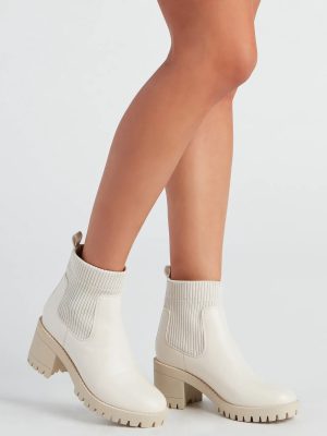 Cutie In A Lug Bootie