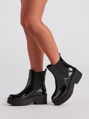 In The Name Of Lug Patent Booties