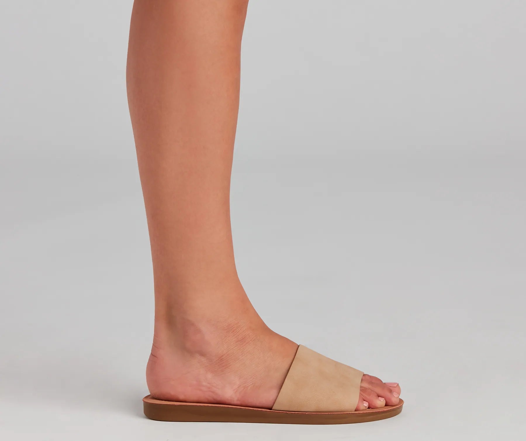 Let It Slide Single Band Sandals - Image 7