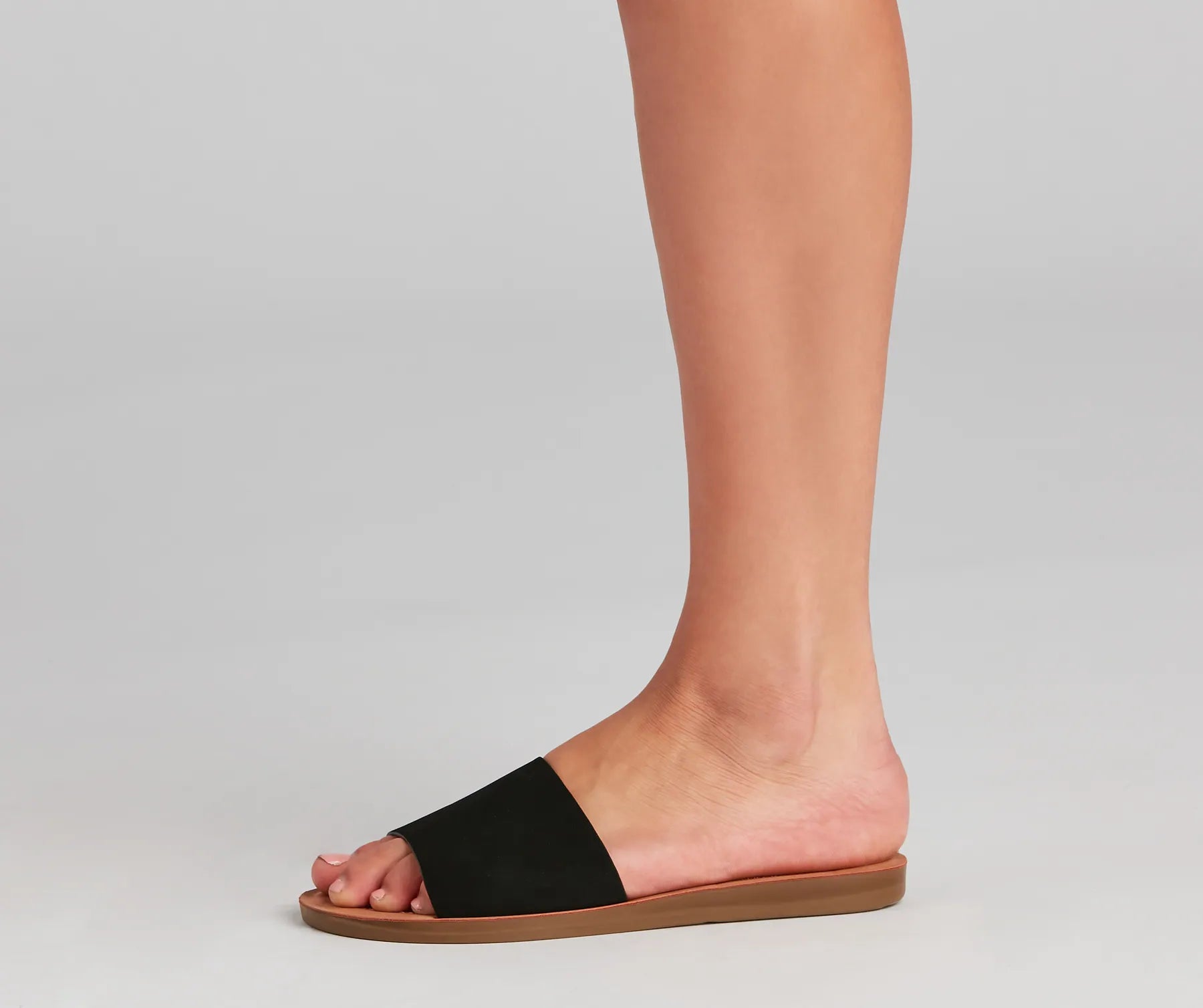 Let It Slide Single Band Sandals - Image 3