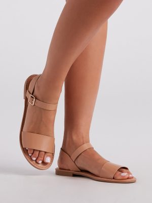 Weekend Mode Basic Strap Sandals