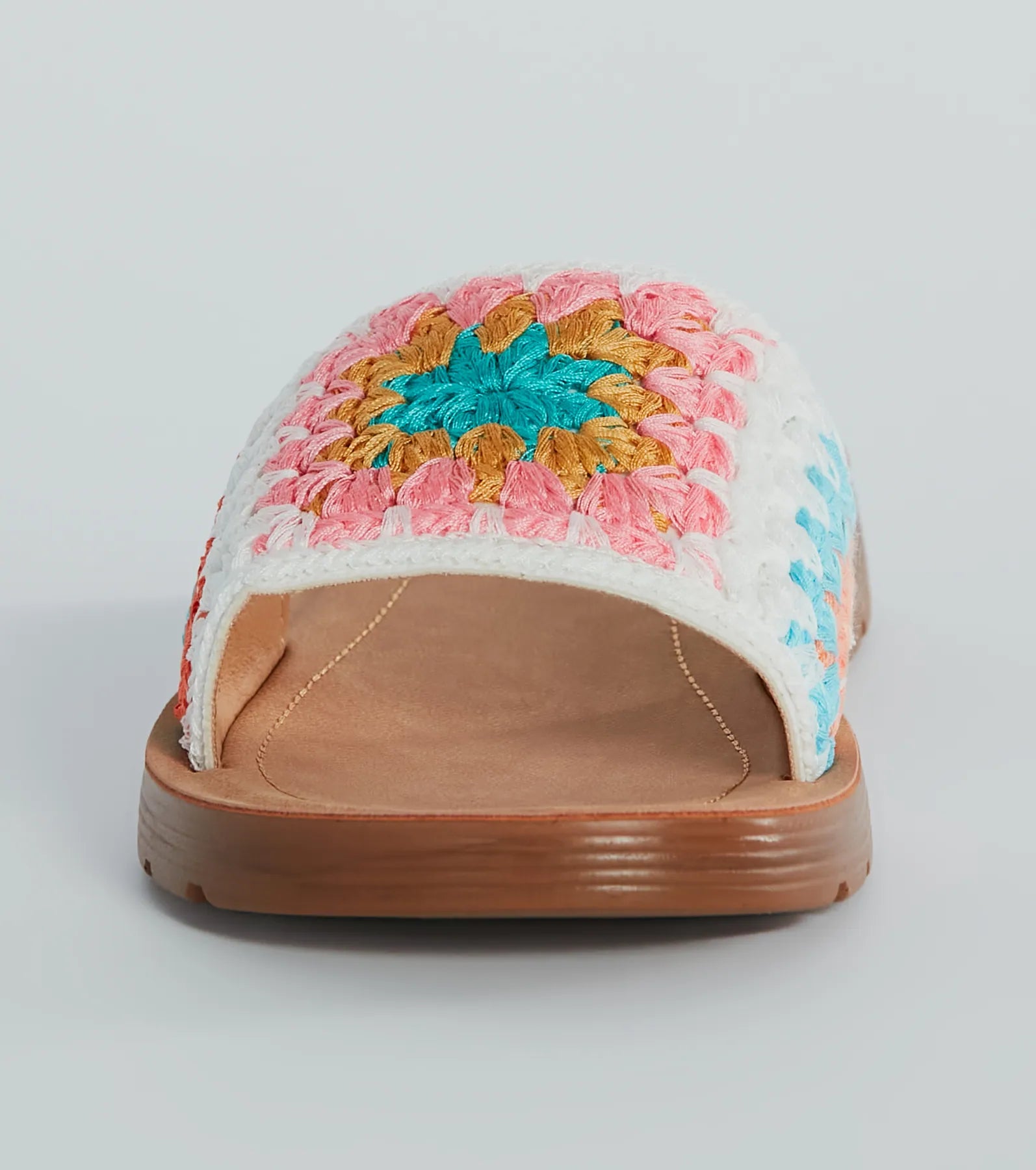 Summer Mood Floral Crochet Sandals - Image 3