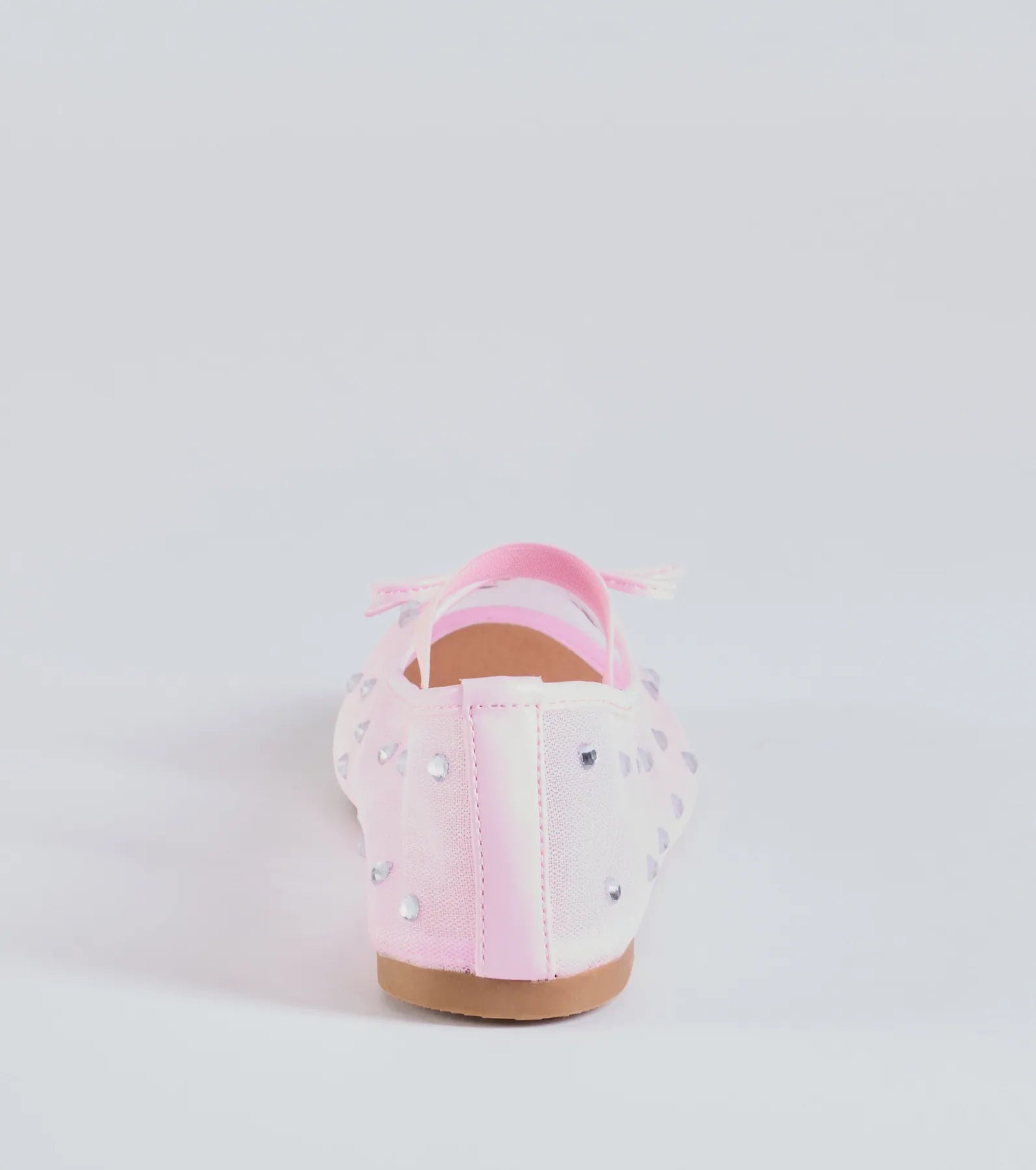 Sparkle And Shine Rhinestone Bow Ballet Flats - Image 8