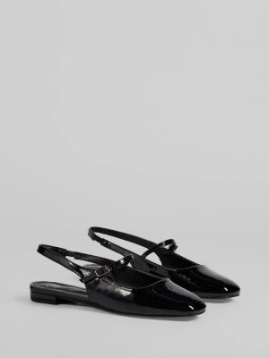 Adorable Essentials Slingback Mary Jane Flats