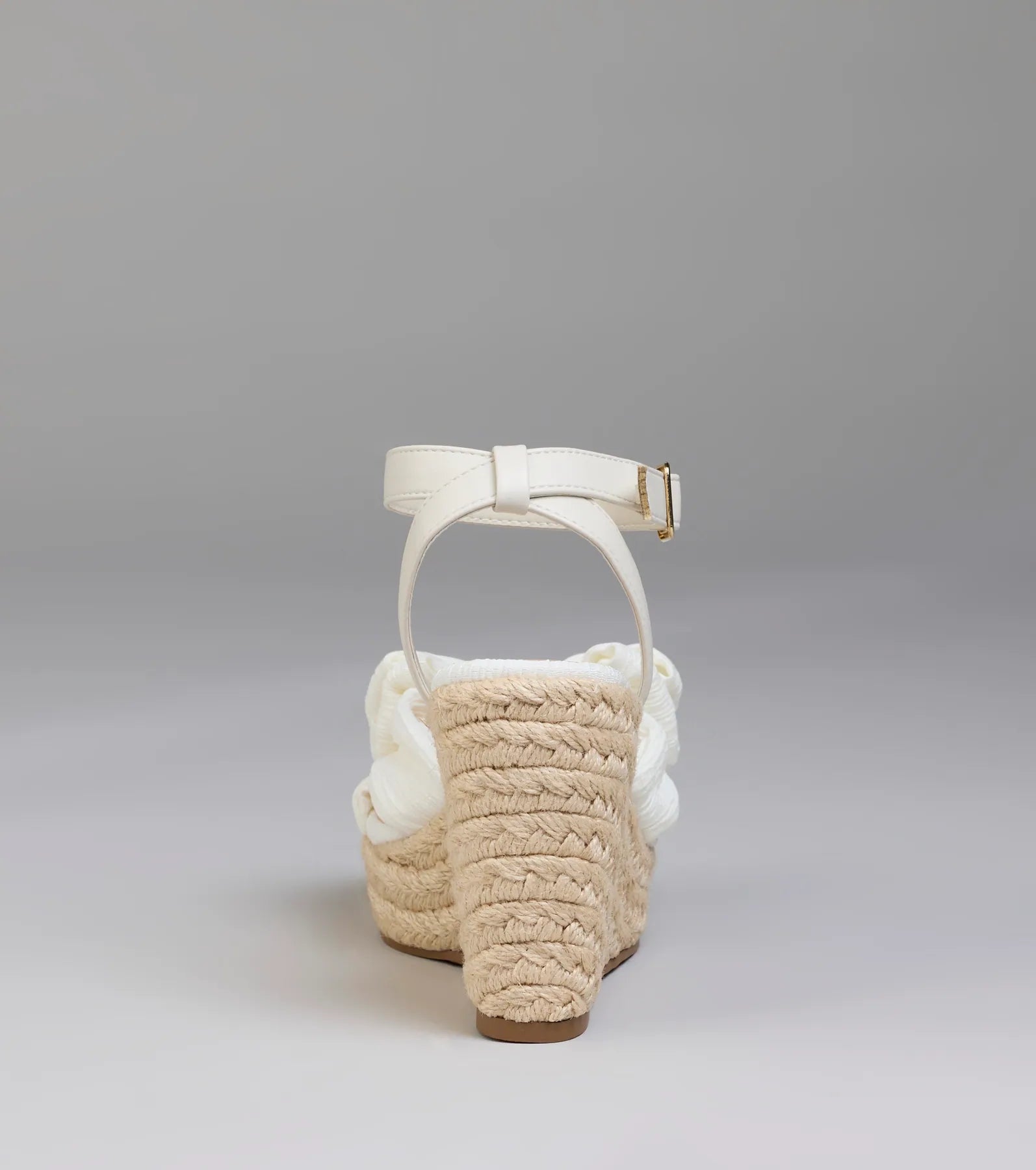 Sunny Day Plans Bow Espadrille Wedges - Image 4
